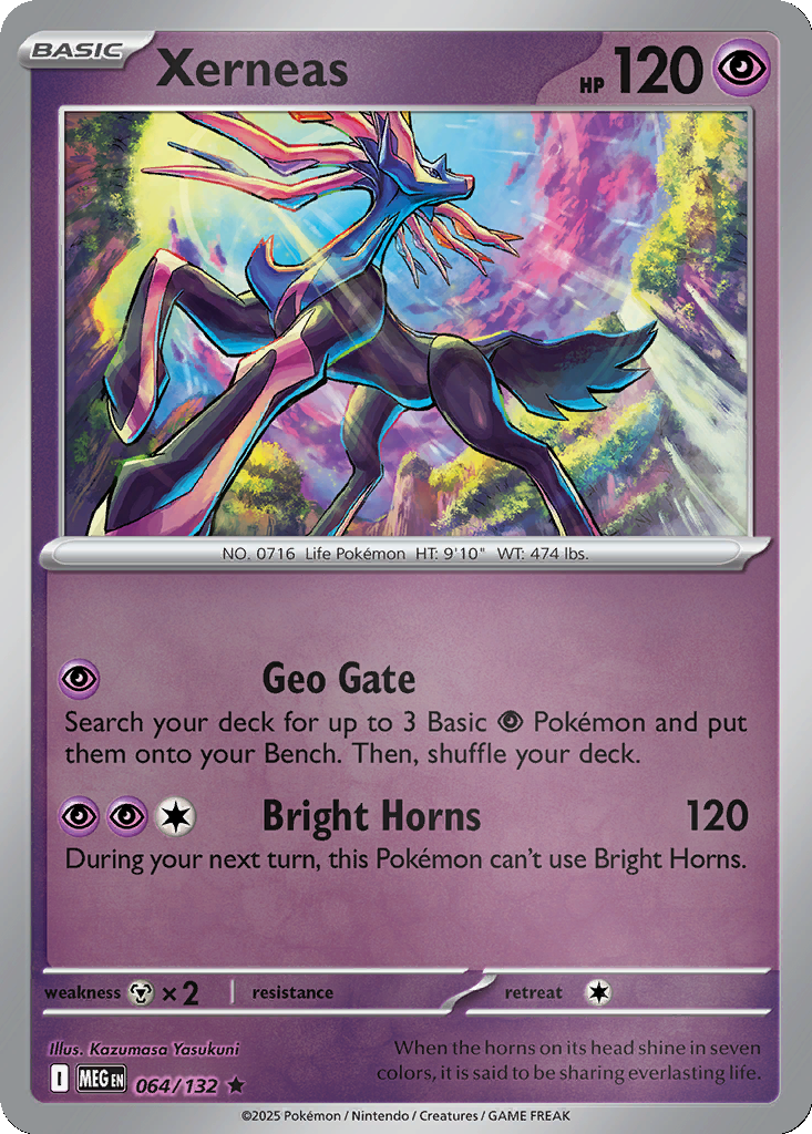 Xerneas [Reverse Holo] #64