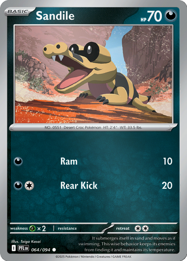 Sandile [Reverse Holo] #64