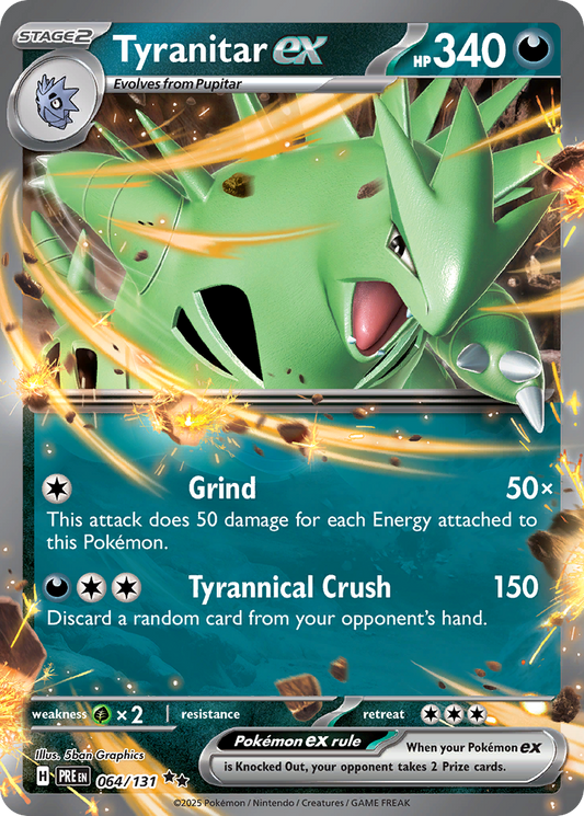 Tyranitar ex #64