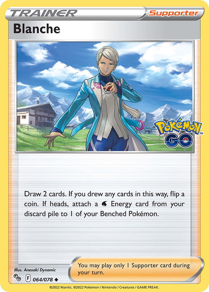 Blanche Pokémon GO 64