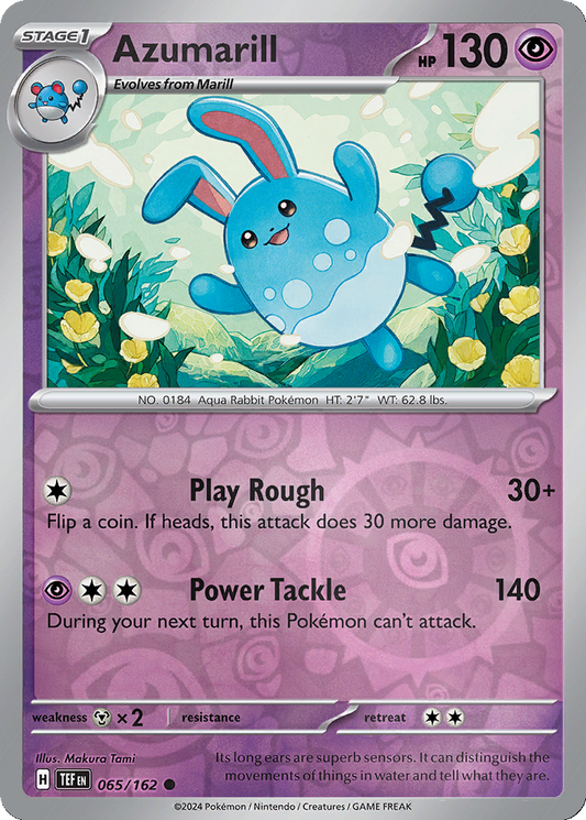 Azumarill [Reverse Holo] #65
