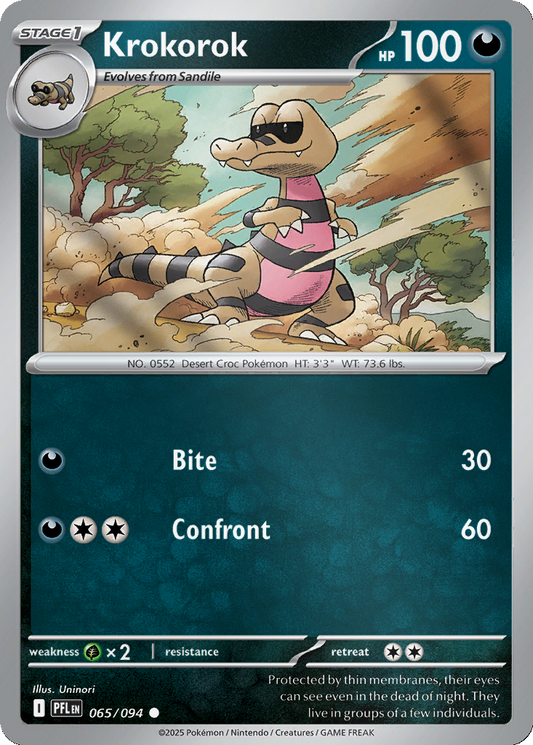 Krokorok [Reverse Holo] #65