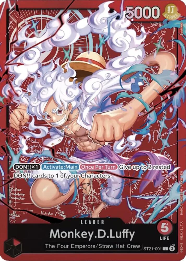 Monkey.D.Luffy [Luffy Deck Foil] ST21-001