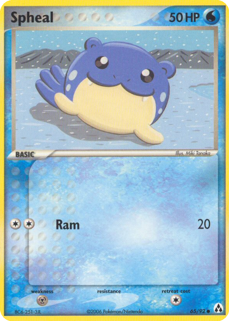 Spheal [Reverse Holo] #65