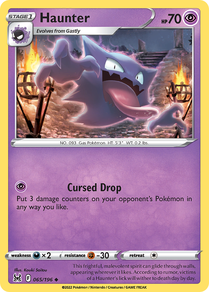 Haunter Lost Origin 65