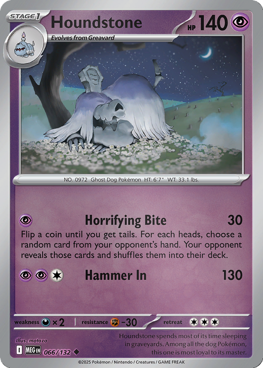 Houndstone [Reverse Holo] #66