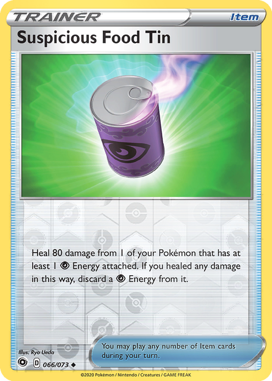 Suspicious Food Tin [Reverse Holo] #66