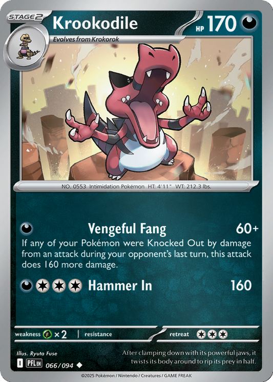 Krookodile [Reverse Holo] #66