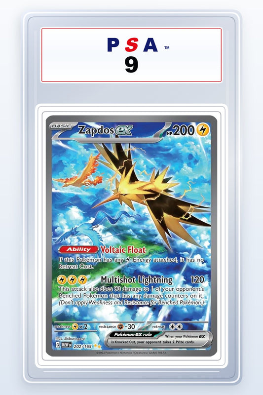 Zapdos ex #202 PSA 9