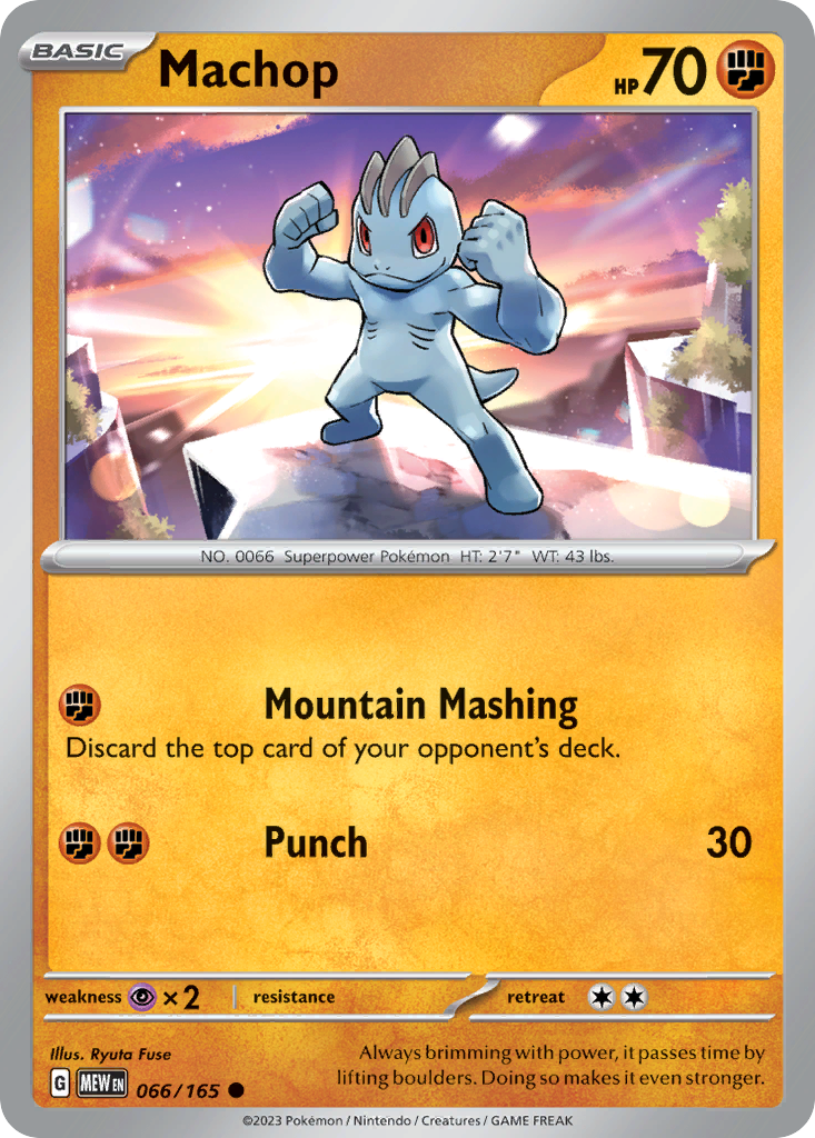 Machop 151 66