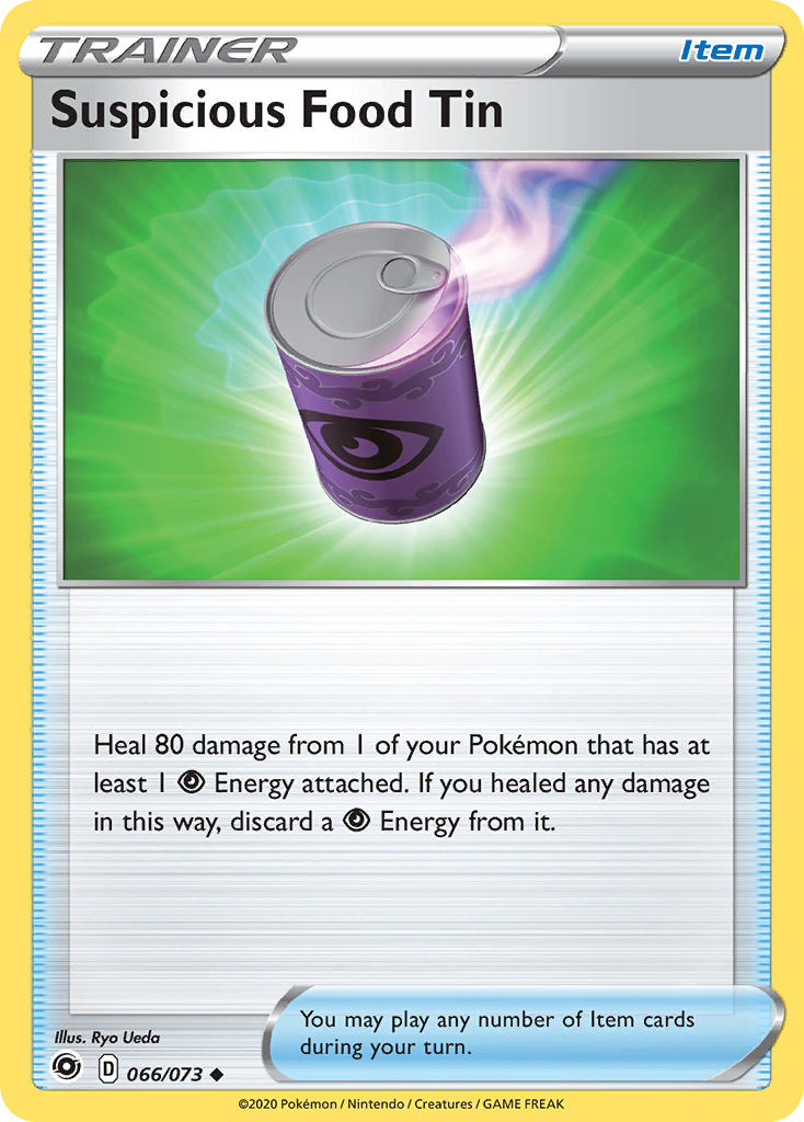 Suspicious Food Tin Champion's Path 66
