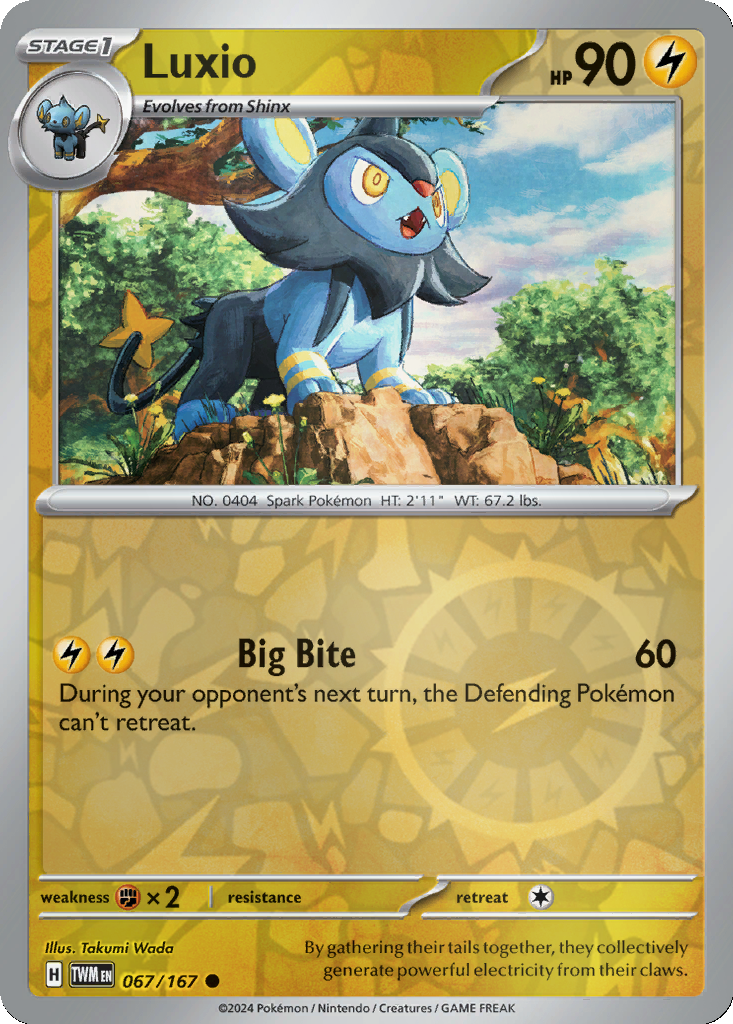Luxio [Reverse Holo] #67