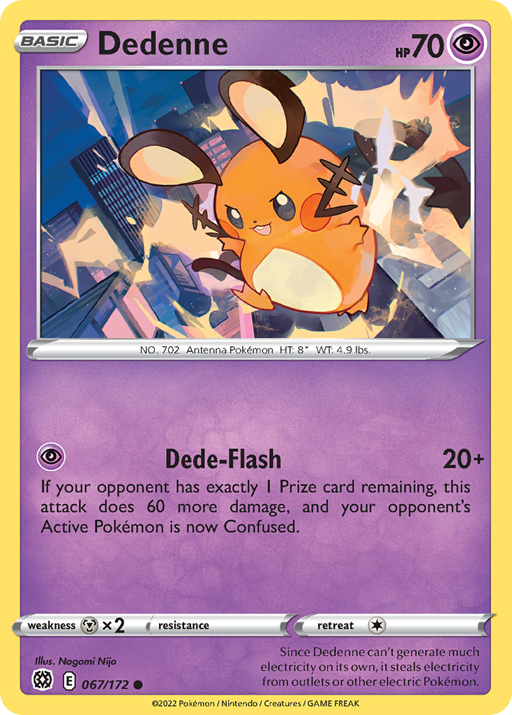 Dedenne Brilliant Stars 67