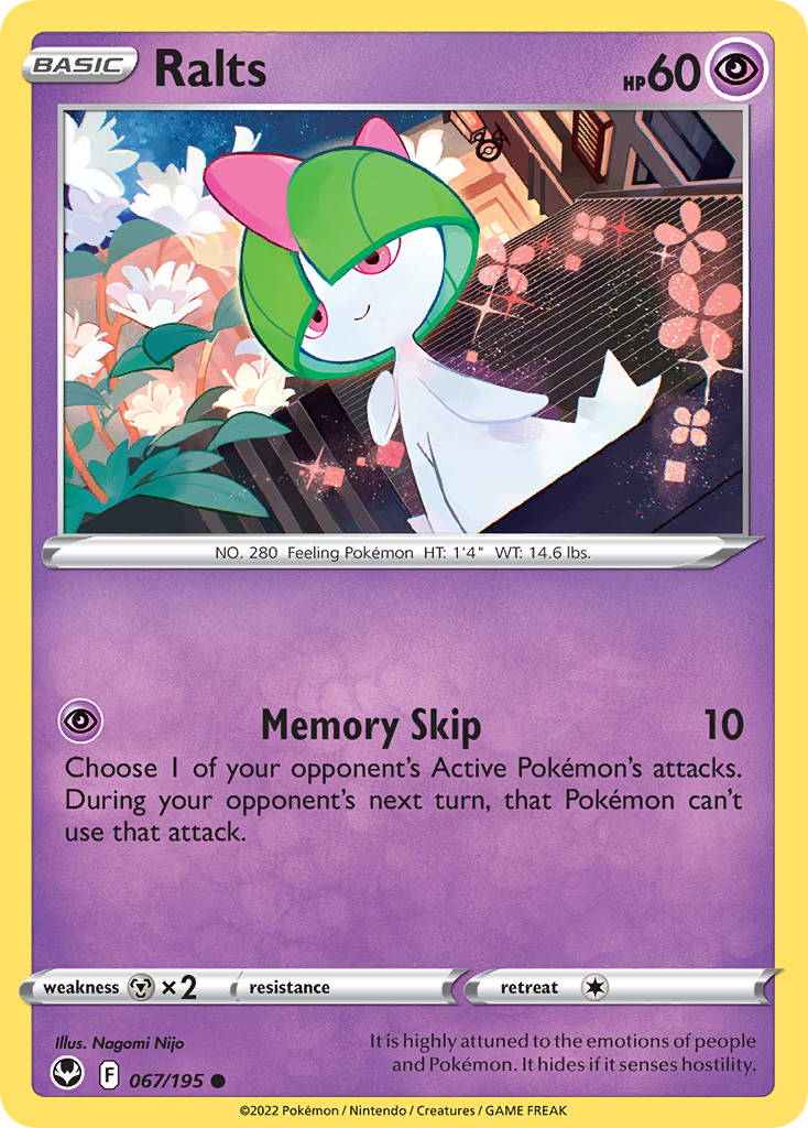 Ralts Silver Tempest 67