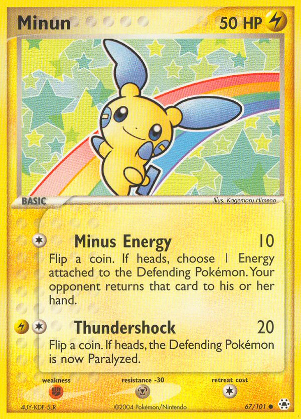 Minun Hidden Legends 67