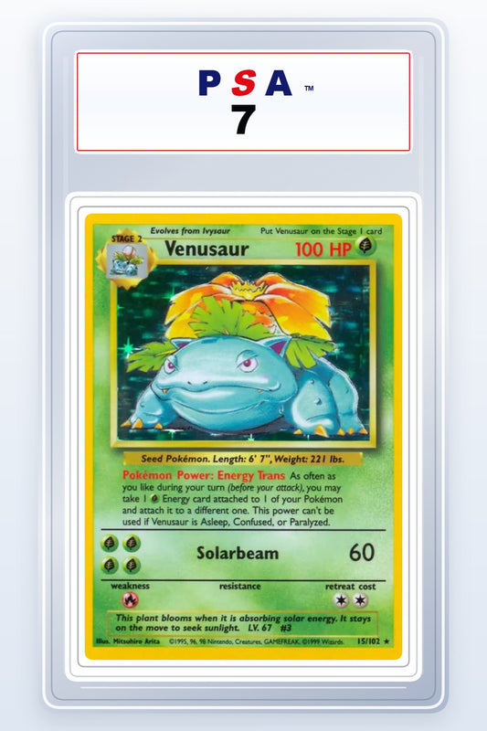 Venusaur #15 PSA 7