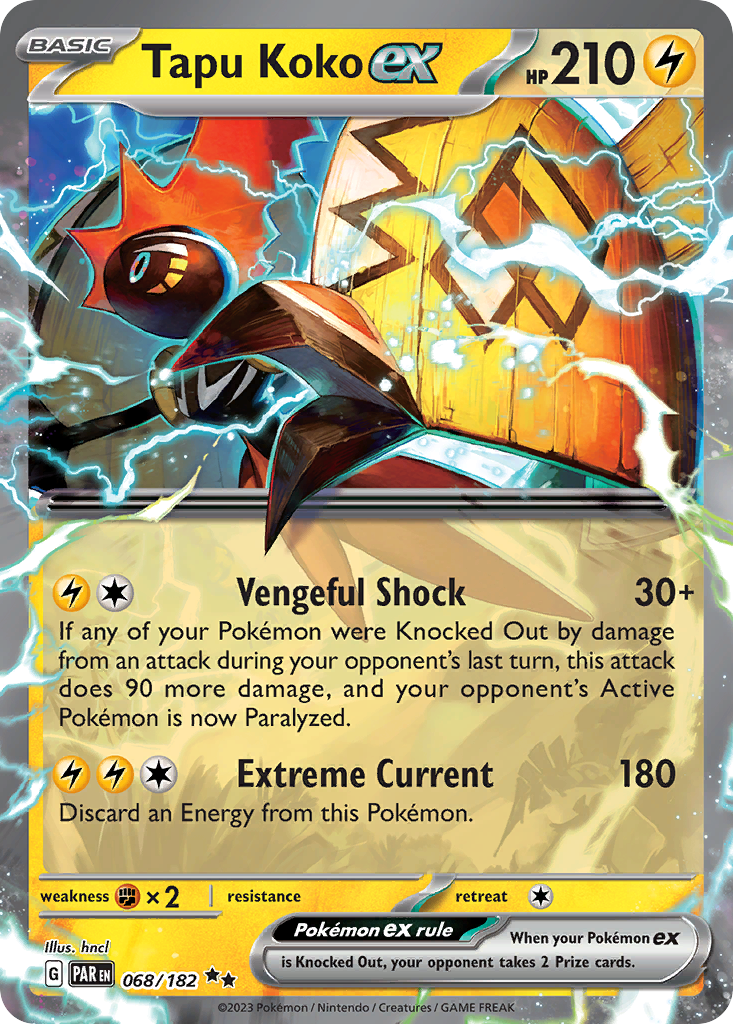 Tapu Koko ex [Holo] #68