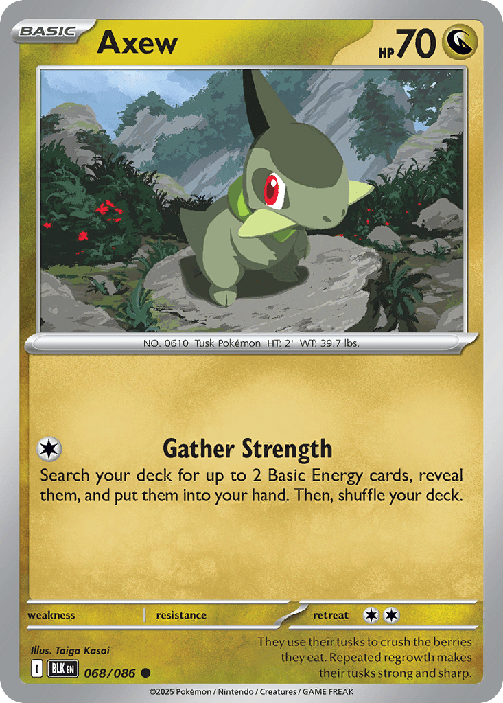 Axew [Reverse] #68