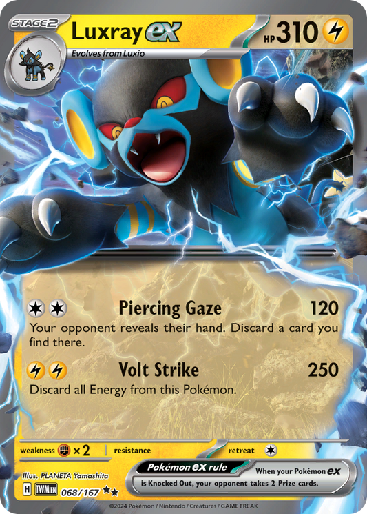 Luxray ex #68