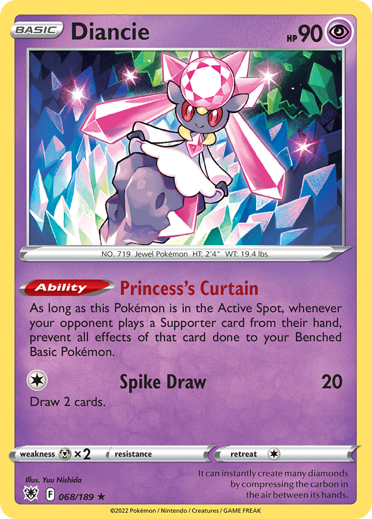 Diancie Astral Radiance 68