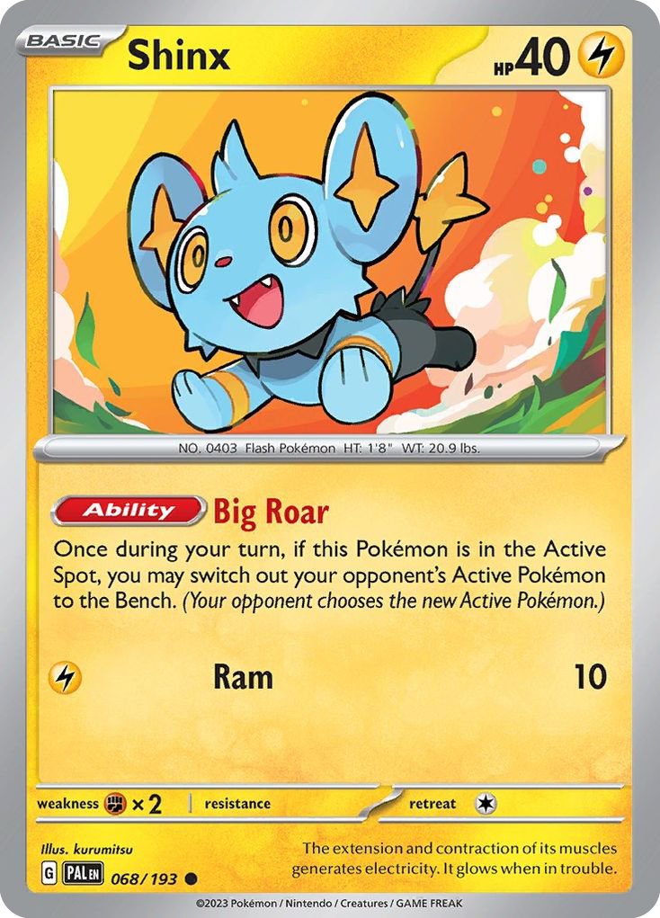 Shinx Paldea Evolved 68