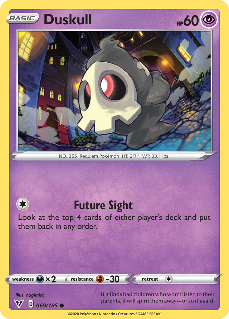 Duskull Vivid Voltage 69
