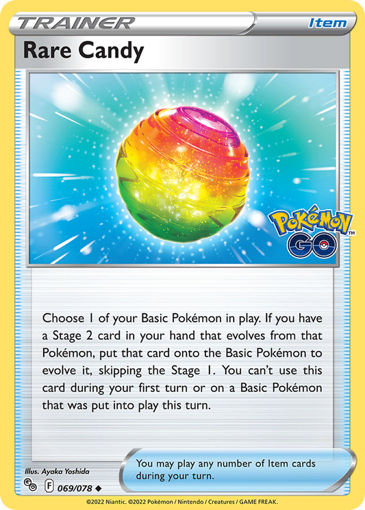 Rare Candy Pokémon GO 69
