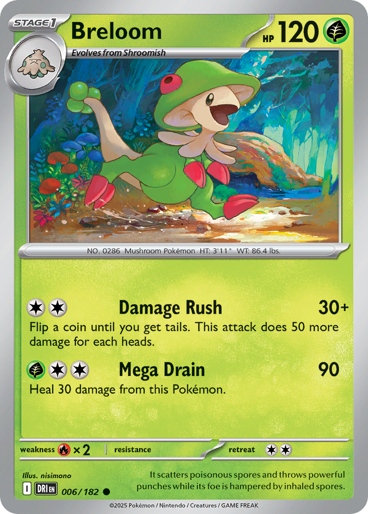 Breloom Destined Rivals 6