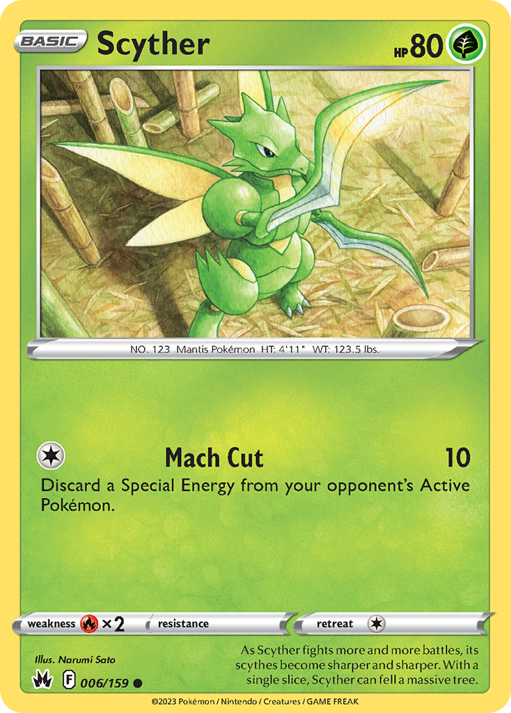 Scyther Crown Zenith 6
