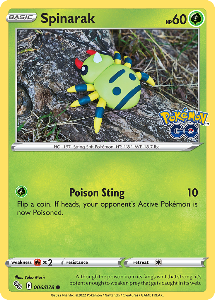Spinarak Pokémon GO 6