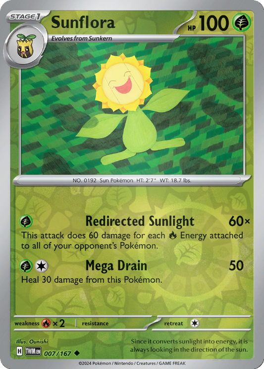 Sunflora [Reverse Holo] #7