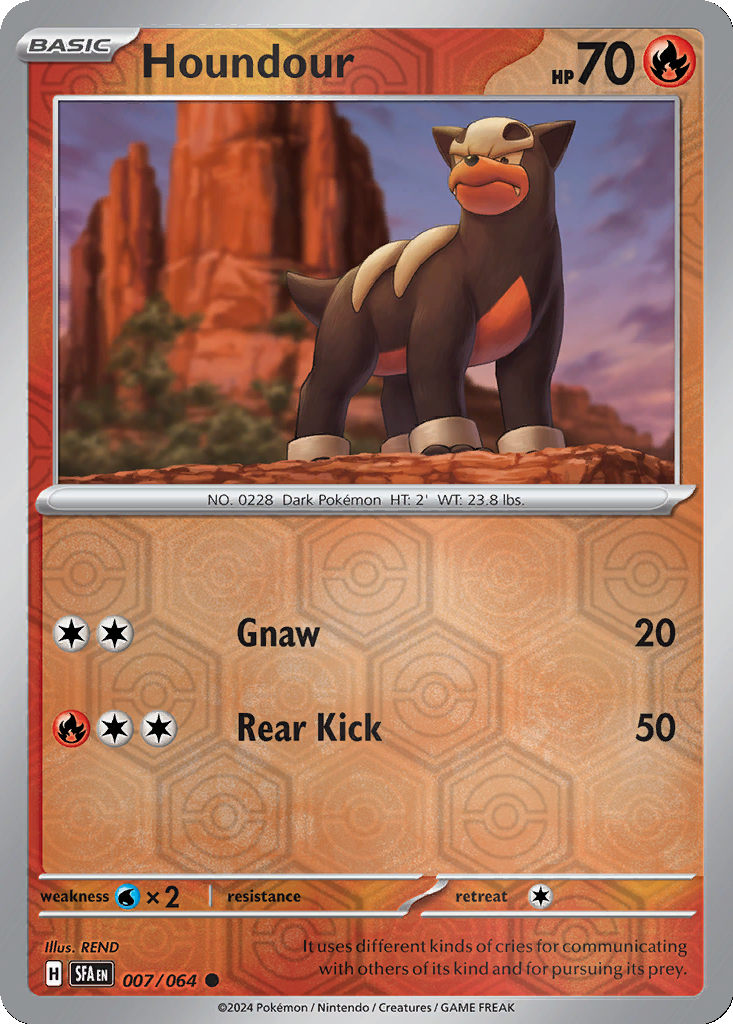 Houndour [Reverse Holo] #7