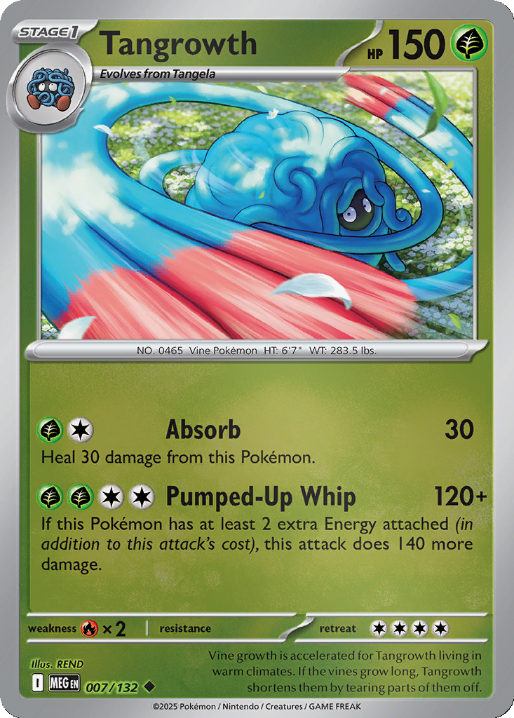 Tangrowth [Reverse Holo] #7