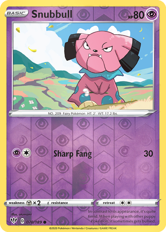 Snubbull [Reverse Holo] #70