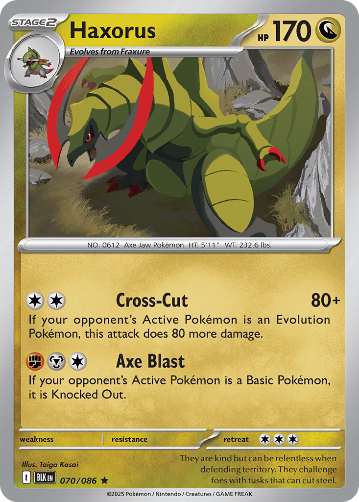 Haxorus [Reverse] #70