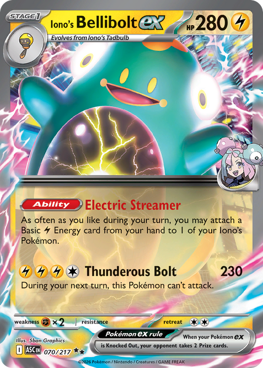Iono's Bellibolt ex #70