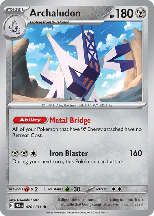 Archaludon Prismatic Evolutions 70