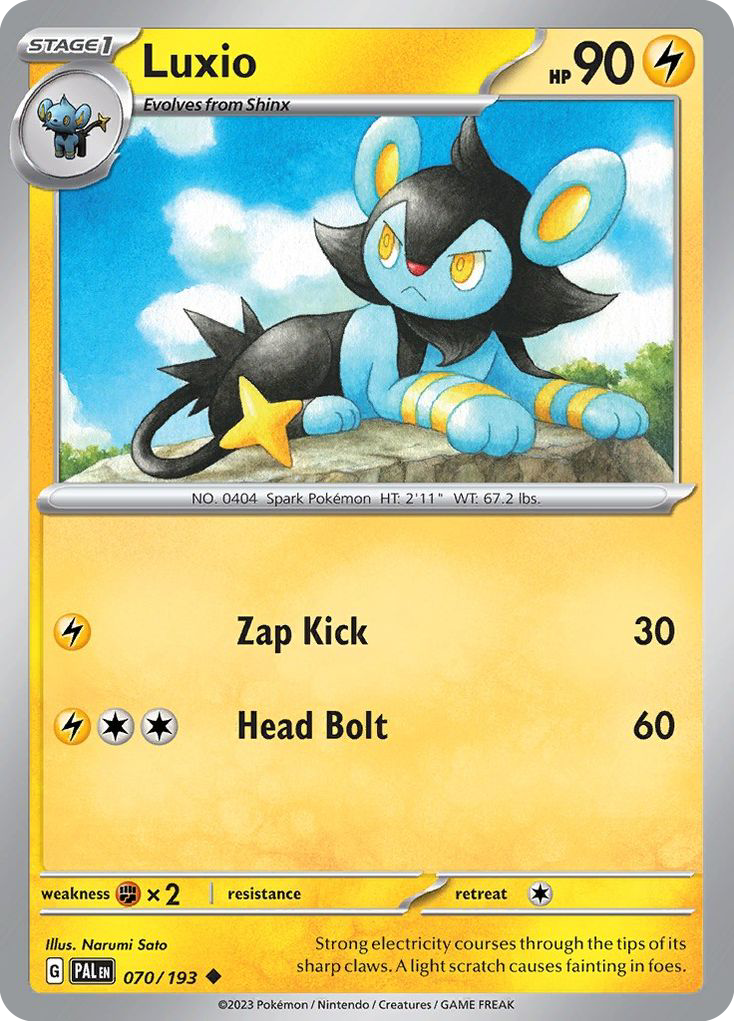 Luxio Paldea Evolved 70