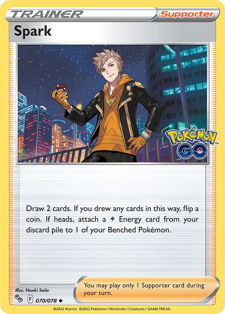 Spark Pokémon GO 70