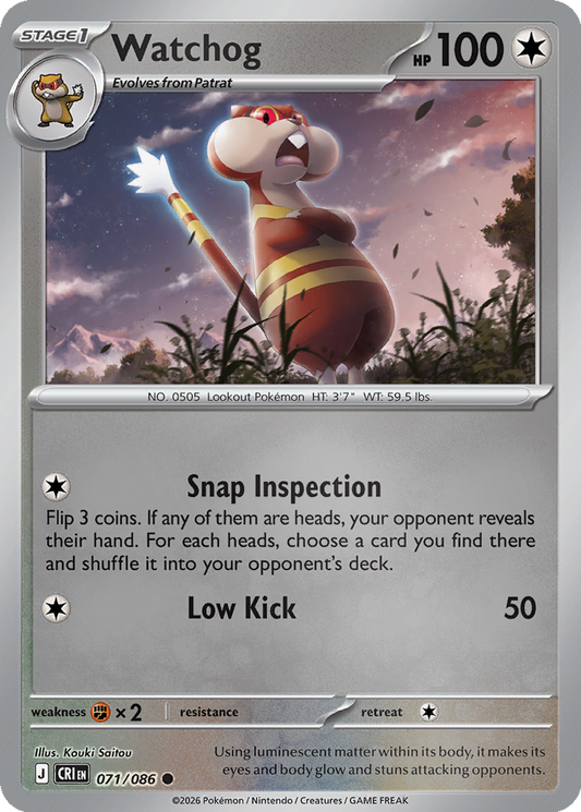 Watchog [Reverse Holo] #71