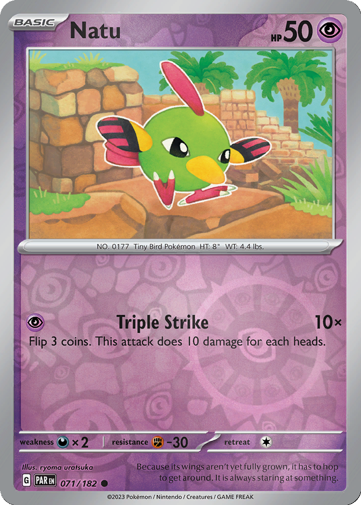 Natu [Reverse Holo] #71