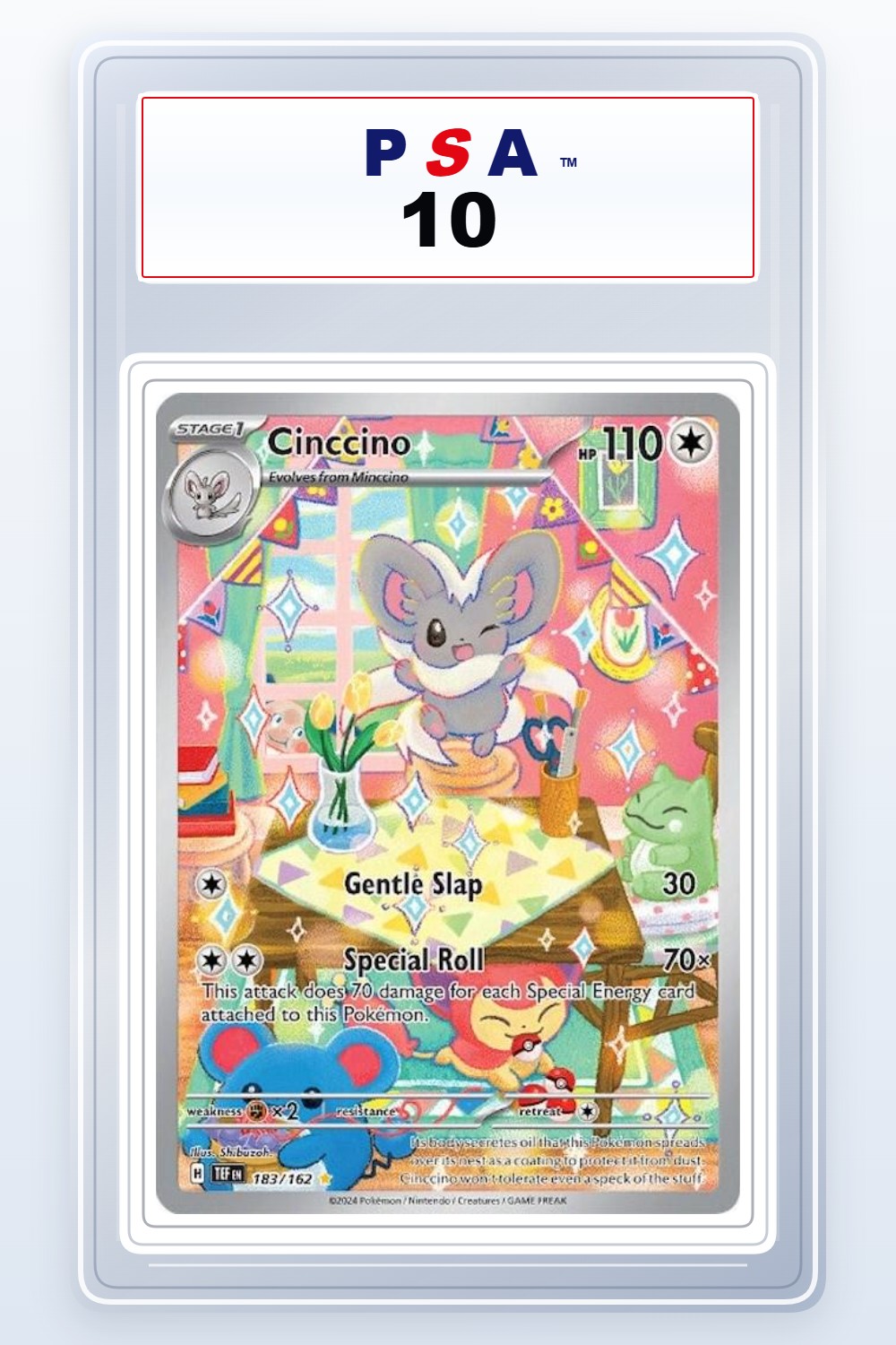 Cinccino #183 PSA 10