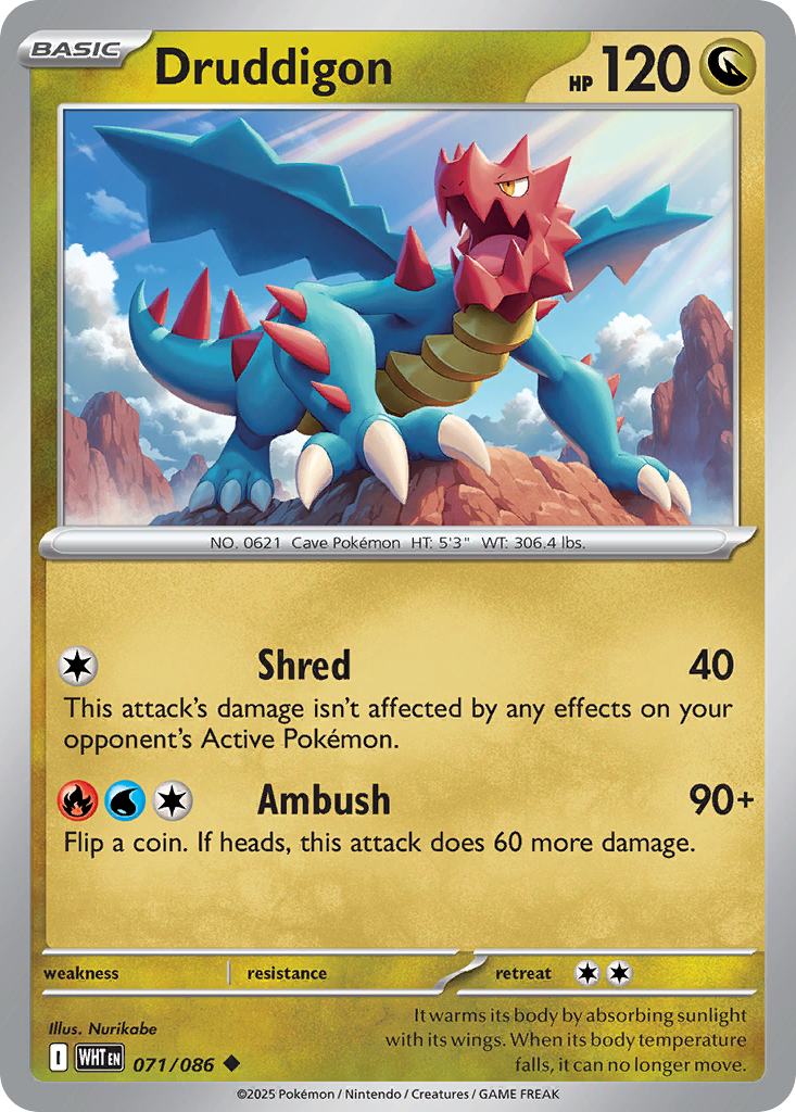 Druddigon [Reverse] #71