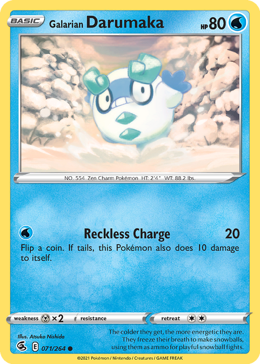 Galarian Darumaka #71
