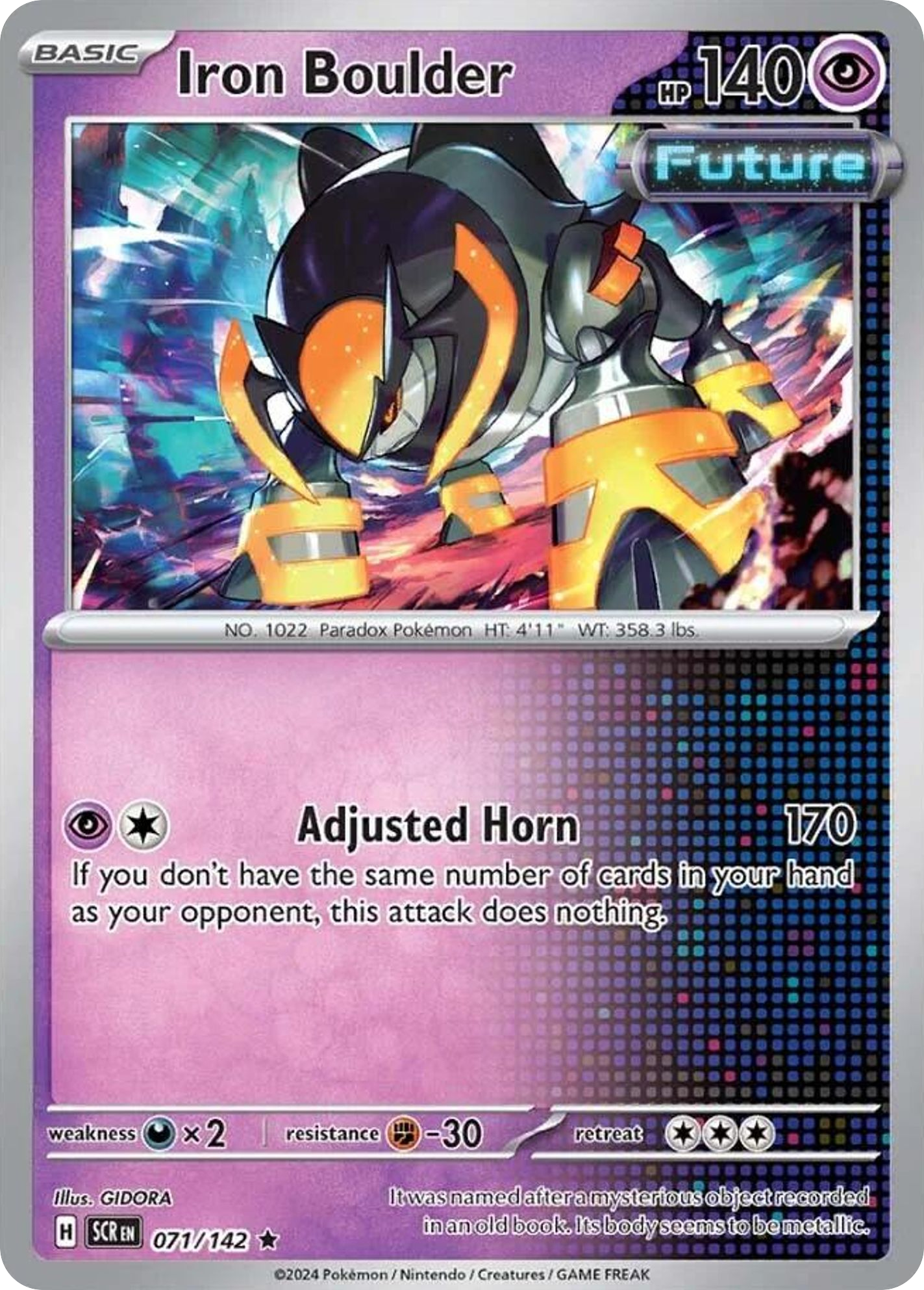Iron Boulder Stellar Crown 71