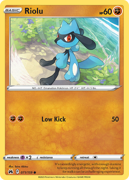 Riolu Crown Zenith 71