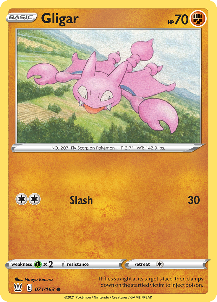 Gligar Battle Styles 71