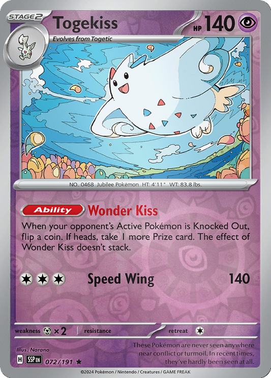 Togekiss [Reverse Holo] #72