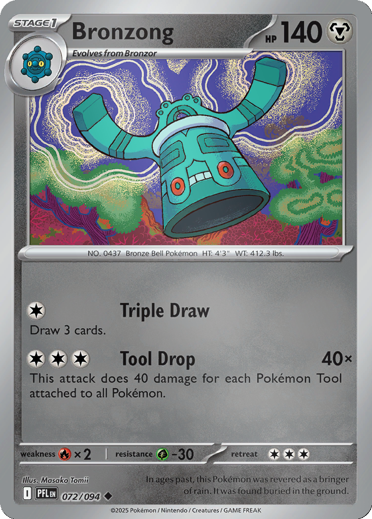 Bronzong [Reverse Holo] #72