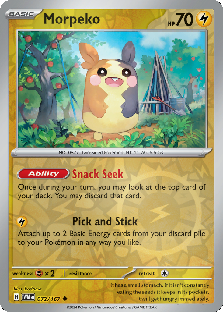 Morpeko [Reverse Holo] #72